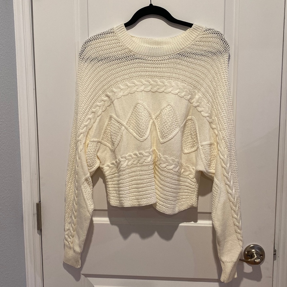 White sweater
